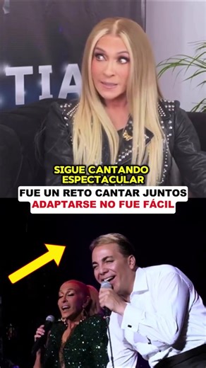 YURI TALKS ABOUT CRISTIAN CASTRO and their concerts together!!