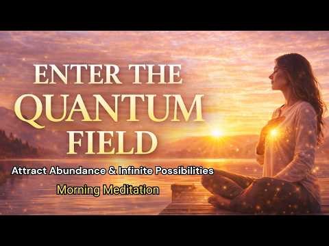 Quantum Field Morning Meditation | Attract Abundance & Infinite Possibilities