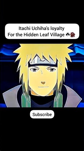 Itachi Uchiha's loyalty 💝🗿 #itachi #naruto #minato #loyalty #ninja #anime #animeedit #viral #shorts