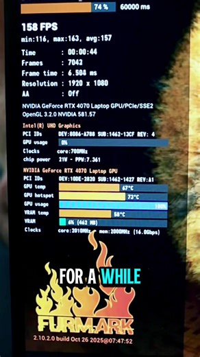 Running some tests on this beast of a laptop before we send it to its new home! #fyp #techtok #gamer #pc #gaming