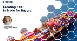 Creating a PO in Trade for Buyers