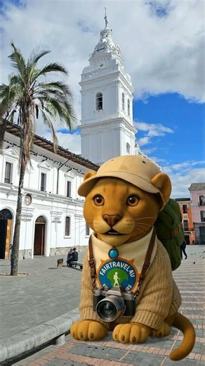 Roy visiting Quito, the capital of Ecuador
