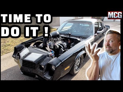( years to build) It's time to sell the drag and drive procharged Camaro.