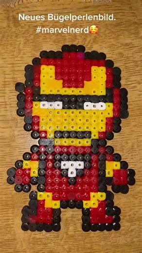 Bügelperlen Ideen für Marvel-Fans