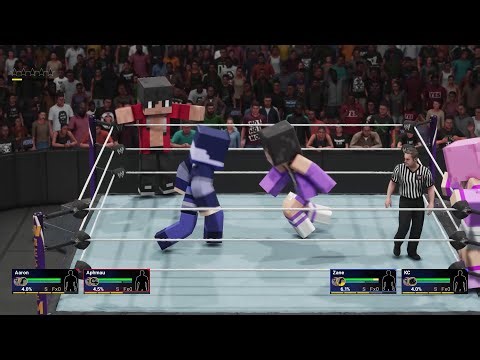 Aphmau & Aaron vs Zane & KC