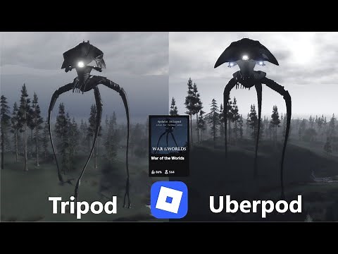 ROBLOX War of the Worlds - Becoming and Dying as a Tripod and Uberpod