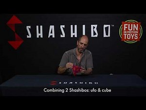 Combining 2 Shashibo Together - the UFO and Cube Shapes