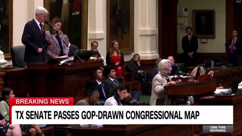 See the moment Texas Republicans approve new congressional maps