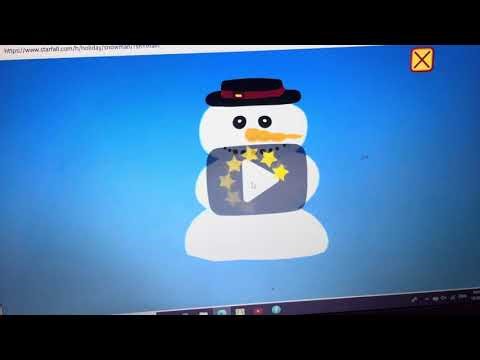 Starfall snowman doesn’t work ￼