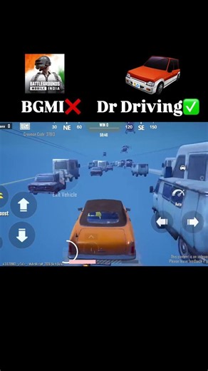 Bgmi❎ Dr Driving✅ #gaming #bgmi #pubgmobile #shorts