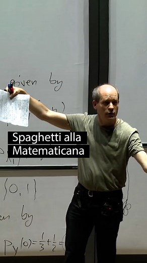 203K views · 1.4K reactions | Not all problems in probability can be expressed by pasta, but as a staple of any student diet, it goes down well during Matthias' 1st year Probability lectures. On today's menu: Spaghetti alla matematicana. You can watch the full lecture on our Oxford Mathematics YouTube Channel (via website). #maths #math #probability #spaghetti | Oxford Mathematics | Facebook