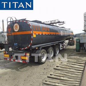 [Hot Item] Titan Bitumen Storage and Transport Tanks Heating Bitum Asphalt Tanker Trailer