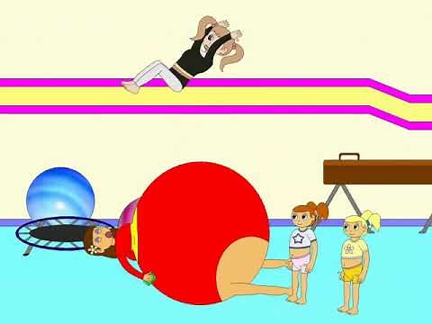 Alexis' Belly Bounce on Tracie
