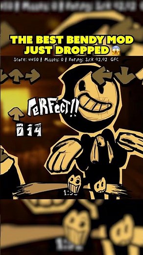 The BEST Bendy Mod Dropped 😱 [FNF]