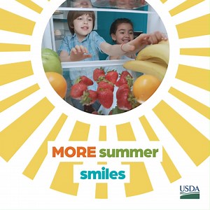 It’s not too late to fuel your summer with SUN Programs: USDA’s Summer Nutrition Programs for Kids. Offering meals and new benefits to help keep kids full of energy and excitement, SUN Programs can help families thrive. Discover more today: https://www.fns.usda.gov/summer | U.S. Department of Agriculture