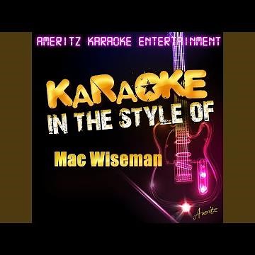 Jimmie Brown the Newsboy (In the Style of Mac Wiseman) (Karaoke Version)