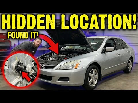 Where Is Cam Sensor Honda Accord