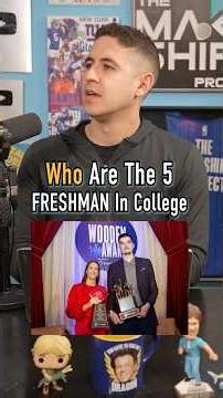 WHO ARE THE FIVE FRESHMAN IN COLLEGE BASKETBALL HISTORY TO WIN THE WOODEN AWARD? #shorts #basketball