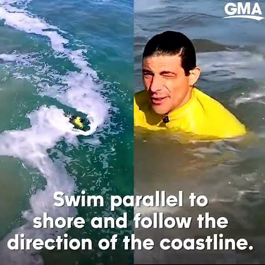 What to do if you get caught in a riptide