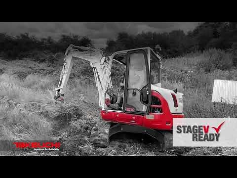TB370 Takeuchi 7 tonne Excavator - 3 Series