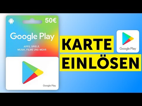 Google Play Store Gutschein Karte einlösen & Code eingeben ￼- Guthaben aufladen (Android Anleitung)
