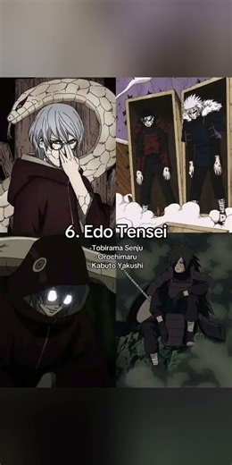 Top 10 STRONGEST Jutsu in Naruto History! 🌀 #animeedit #anime #naruto#manga #shorts