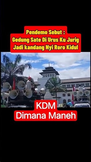 KDM demonstration, demanding that the mine be opened #kdm #dedimulyadi #bapaaing #mining #satebui...