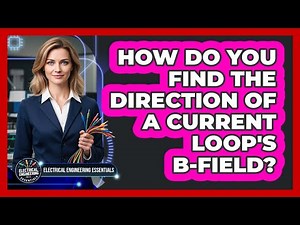 How Do You Find the Direction of a Current Loop's B-Field?