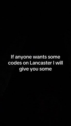 Lancaster Roblox Codes: Get Yours Now!