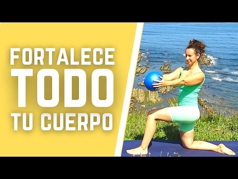 🤸‍♂️ Clase completa de Pilates con PELOTA pequeña (Softball) PRINCIPIANTES 👉fortalece todo tu cuerpo