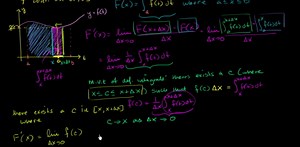 Proof of fundamental theorem of calculus