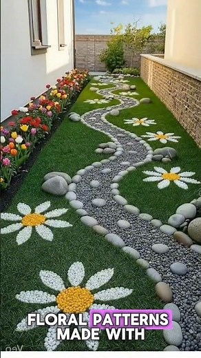 Backyard Makeover Magic 🌿 Empty Lawn to Stunning Garden Path & Flower Paradise Transformation!