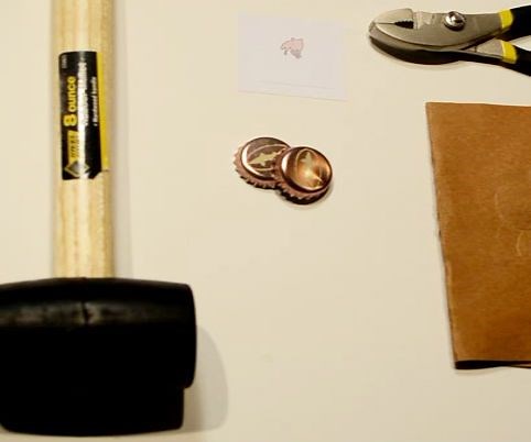 How to Flatten Bottle Caps