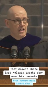 “One day, someone is going to hug you so tight that all of your broken pieces will fit back together.” This is me looking out at thousands of parents and missing my own. Watch my full Michigan commencement address, Make Magic, here: https://www.youtube.com/watch?v=D1c_UCoRV7Q. And please share it with those you love. Special love to University of Michigan, Alumni Association of the University of Michigan, Desmond Howard, JJ McCarthy, Blake Corum, Greg Harden, and so many people who made this pos