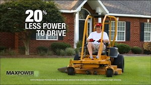 MaxPower 331743 30 in. Cut Craftsman, Husqvarna, Poulan Replaces OEM #532419273 Mower Blade, Black