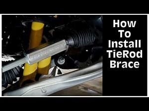 How to Install the "BroncBuster Tie Rod Brace" New Ford Bronco Parts