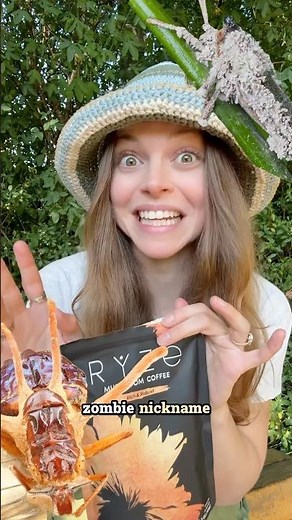ZOMBIE mushrooms are healthy?! 🧟🍄‍🟫