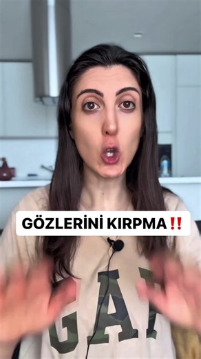 GÖZLERİNİ KIRPMA‼️