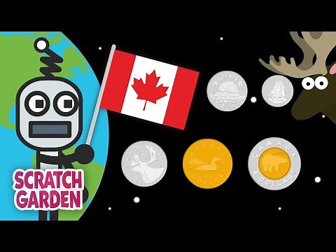 The Money Song | Canadian Coins Song | Scratch Garden