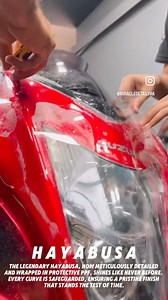 SUZUKI HAYABUSA | STEK® DYNO SHIELD | PAINT PROTECTION FILM (PPF) | STEK® Certified Installer ✨ | Miracle Detail Karachi 🇵🇰 For Appointments Please call at 0322-6472253 (0322-MIRACLE) or Visit www.stek-pakistan.com STEK DYNOshield Series provides you with a premium top-coated Paint Protection Film (PPF). Our nano-ceramic top coat is bonded to the film at a molecular level providing extreme hydrophobic properties and virtually eliminating the need for waxes and after-market top coatings. DYNOsh