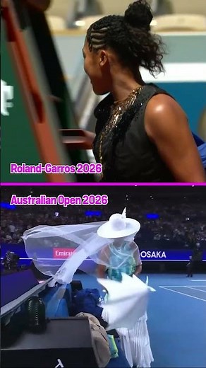 Grand Slam fashion from Naomi Osaka at the Australian Open and Roland-Garros 🔥