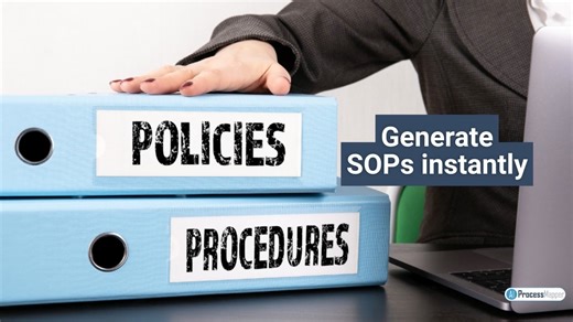 With AI Process Mapper, you can generate a BPMN-compliant process model and instantly convert it into a draft Standard Operating Procedure (SOP) — all in one step. ✅ Generate your process ✅ Select “Publish SOP” ✅ Download your SOP instantly Save hours of manual work and start improving processes in minutes. Let AI create your processes. Try it FREE → https://bit.ly/3T4AdHK | AI Process Mapper