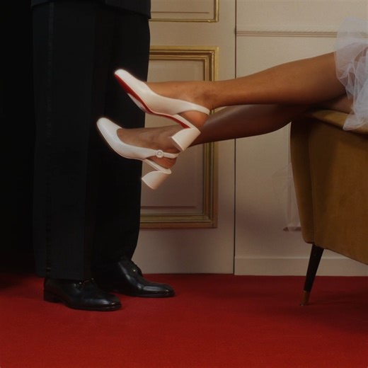 71K views · 1.2K reactions | Say yes to the shoe with the Chambeliss Black lace-up and So Jane Sling pump. Discover them on bit.ly/3I3BkSO. Video by Mathias Zivanovic | Christian Louboutin | Facebook