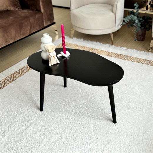 Modern Style Coffee Table, Mid-century Modern Wooden Coffee Table, Wooden Coffee Table, Low Centre Table Home Furniture - Etsy