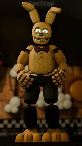 [BLENDER/FNaF] Springbonnie Voice #shorts #animation #blender3d #springbonnie #fnaf #3d #capcut