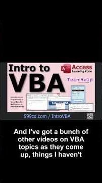 Automate Access With Windows Task Scheduler And VBA