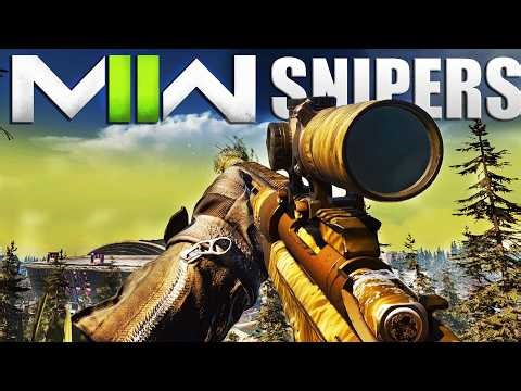 Using EVERY MW2 Sniper as a GHILLIE in Warzone!