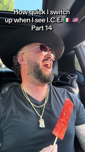 How quick I switch up when I see I.C.E. 🇲🇽 🇺🇸 Part 14 #ice #comedyvideo #mexican #mexicanamerican #iran