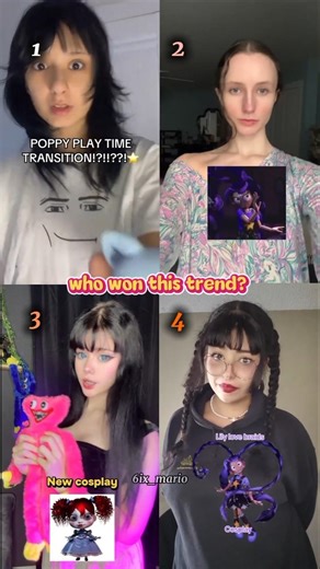 What do you think of my poppy play time cosplay 🥹 #dancechallege #cosplay #makeup