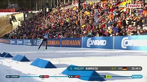 Le replay du sprint messieurs d'Oslo - Biathlon - Coupe du monde - Biathlon